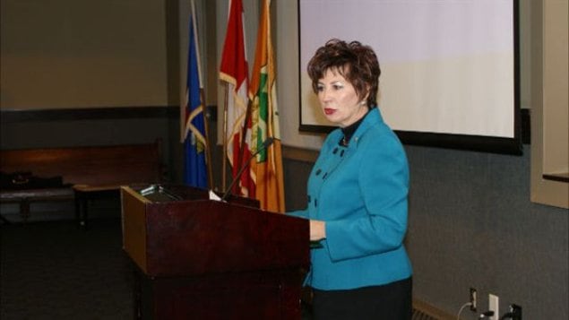 La sénatrice Claudette Tardif. La sénatrice Claudette Tardif.