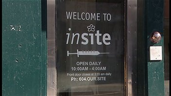 Le centre d'injection supervisée Insite, à Vancouver Le centre d'injection supervisée Insite, à Vancouver