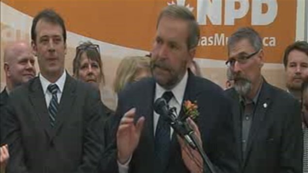 Thomas Mulcair se lance dans la course à la succession de Jack Layton Thomas Mulcair se lance dans la course à la succession de Jack Layton