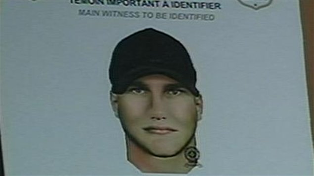 Portrait robot du suspect dans l'affaire du meurtre de Valérie Leblanc Portrait robot du suspect dans l'affaire du meurtre de Valérie Leblanc