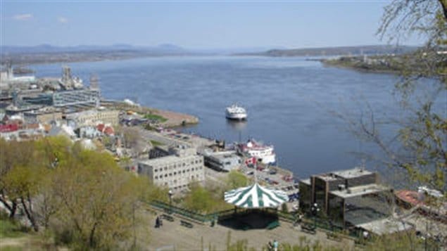 Fleuve Saint-Laurent à Québec Fleuve Saint-Laurent à Québec