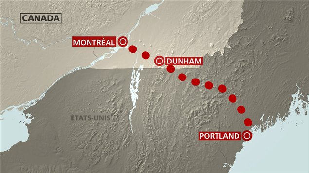 Montréal Pipe-Lines souhaite installer une station de pompage à Dunham. Montréal Pipe-Lines souhaite installer une station de pompage à Dunham.