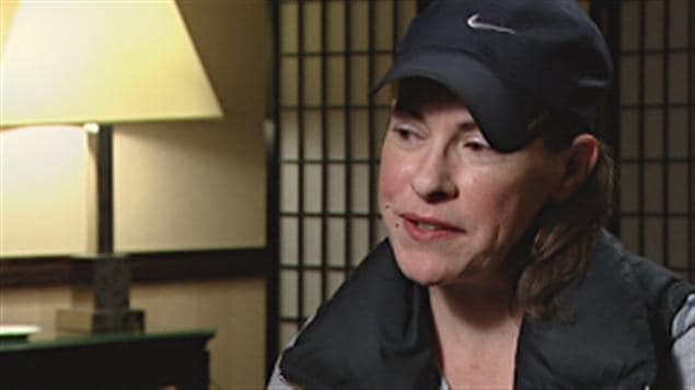 La caporale Catherine Galliford dénonce le harcèlement sexuel dont elle a été victime pendant des années au sein de la GRC en Colombie-Britannique lors d'une entrevue avec la CBC lundi La caporale Catherine Galliford dénonce le harcèlement sexuel dont elle a été victime pendant des années au sein de la GRC en Colombie-Britannique lors d'une entrevue avec la CBC lundi
