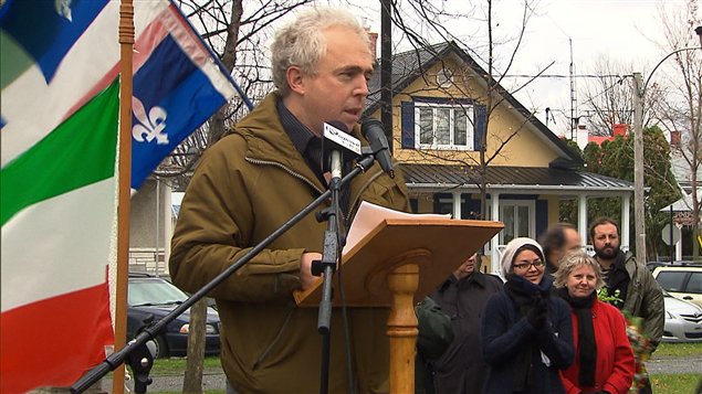 Denis Trudel a reçu le titre de Patriote de l'année. Denis Trudel a reçu le titre de Patriote de l'année.