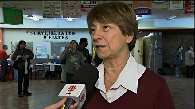 Françoise David, présidente et porte-parole de Québec solidaire Françoise David, présidente et porte-parole de Québec solidaire