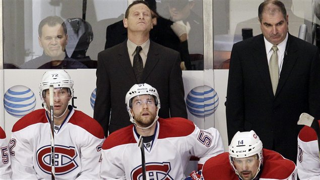 Randy Cunneyworth et Larry Carrière Randy Cunneyworth et Larry Carrière