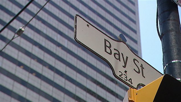 Rue Bay à Toronto Rue Bay à Toronto