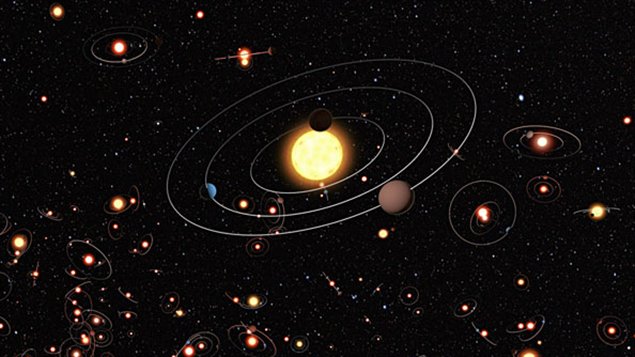 Des étoiles dans la Voie lactée Des étoiles dans la Voie lactée