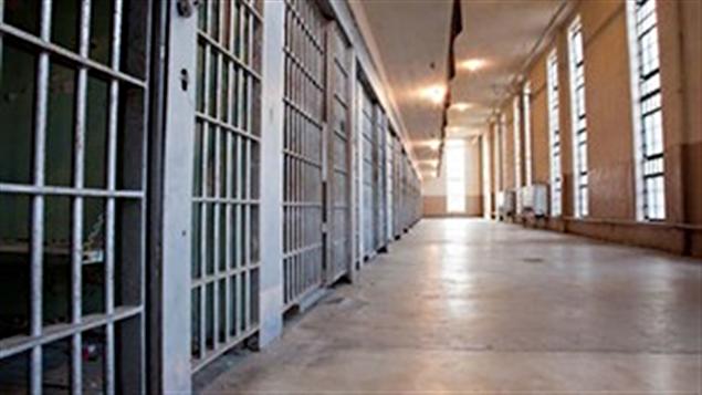 Le couloir d'une prison Le couloir d'une prison