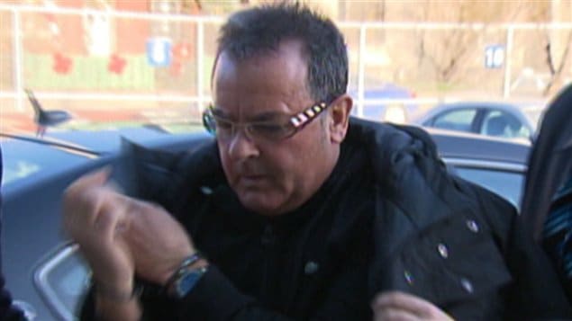Raynald Desjardins lors de son arrestation, le 21 décembre dernier. Raynald Desjardins lors de son arrestation, le 21 décembre dernier.