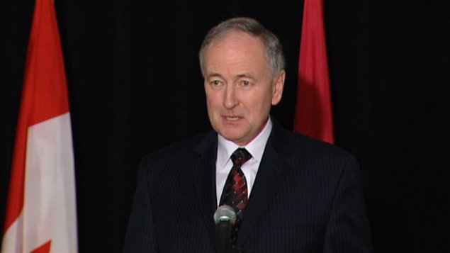 Rob Nicholson, ministre fédéral de la Justice Rob Nicholson, ministre fédéral de la Justice