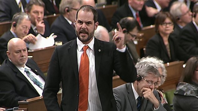 Le député néo-démocrate de Rosemont-La-Petite-Patrie, Alexandre Boulerice Le député néo-démocrate de Rosemont-La-Petite-Patrie, Alexandre Boulerice