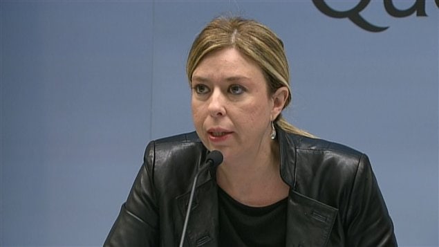 La ministre déléguée aux Services sociaux, Dominique Vien La ministre déléguée aux Services sociaux, Dominique Vien