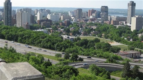 Vue panoramique d'Hamilton Vue panoramique d'Hamilton
