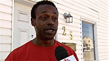 Un résident de la rue Morin menacé d'expropriation. Un résident de la rue Morin menacé d'expropriation.
