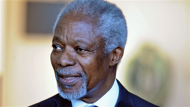 L'envoyé spécial de l'ONU et de la Ligue arabe pour la Syrie, Kofi Annan (archives) L'envoyé spécial de l'ONU et de la Ligue arabe pour la Syrie, Kofi Annan (archives)