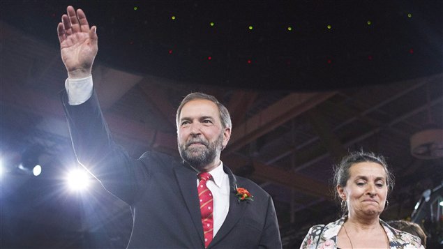 Le nouveau chef du NPD Thomas Mulcair Le nouveau chef du NPD Thomas Mulcair