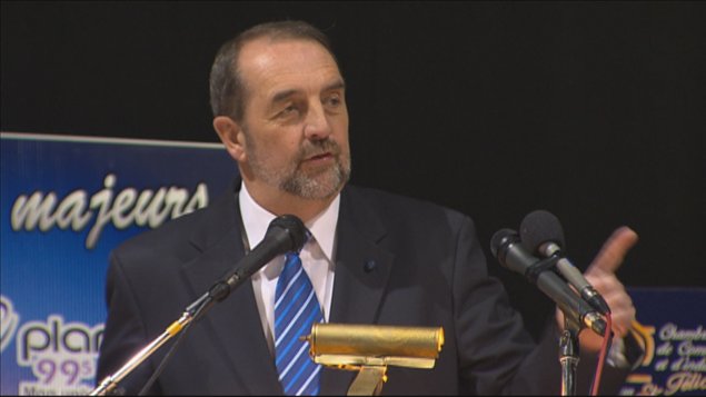 Le ministre des Transports, Denis Lebel Le ministre des Transports, Denis Lebel