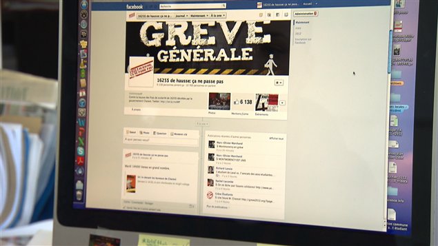 La page Facebook de 1625 $ de hausse : ça ne passe pas (FEUQ et FECQ). La page Facebook de 1625 $ de hausse : ça ne passe pas (FEUQ et FECQ).