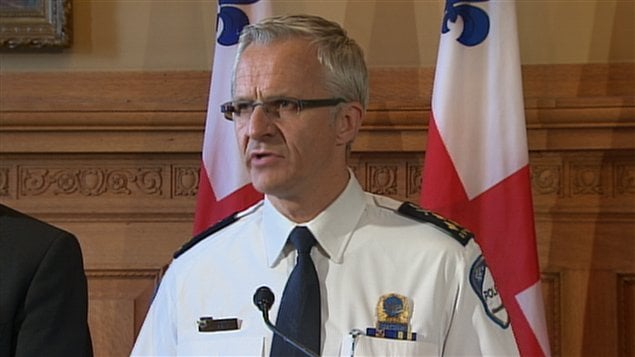 Le chef du SPVM, Marc Parent Le chef du SPVM, Marc Parent