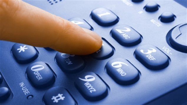 Un clavier de téléphone Un clavier de téléphone