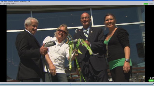 Inauguration de la première borne électrique à Trois-Rivières Inauguration de la première borne électrique à Trois-Rivières