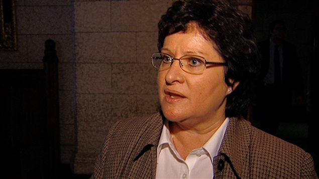 La députée néo-démocrate Françoise Boivin La députée néo-démocrate Françoise Boivin