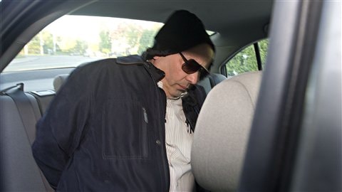 Frank Zampino lors de son arrestation Frank Zampino lors de son arrestation