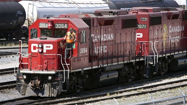 Un train du Canadien Pacifique Un train du Canadien Pacifique
