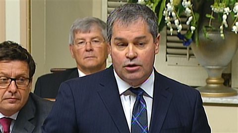 Le ministre de la Santé du Québec, Yves Bolduc Le ministre de la Santé du Québec, Yves Bolduc