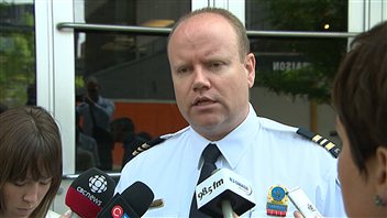 Ian Lafrenière, porte-parole du SPVM Ian Lafrenière, porte-parole du SPVM