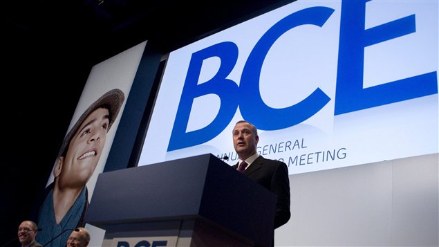 Le PDG de BCE, George Cope (archives)
Le PDG de BCE, George Cope (archives)