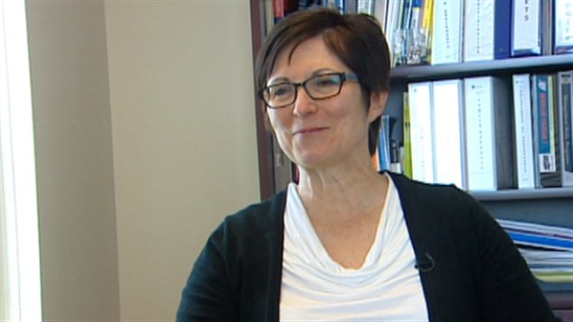 La présidente de l'ACFA, Dolorèse Nolette La présidente de l'ACFA, Dolorèse Nolette