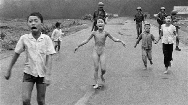 La fameuse photo prise le 8 juin 1972 La fameuse photo prise le 8 juin 1972