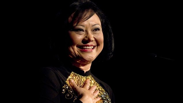 Kim Phuc Phan Thi à Toronto, vendredi soir Kim Phuc Phan Thi à Toronto, vendredi soir
