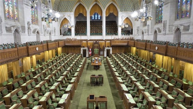 La Chambre des communes à Ottawa (archives) La Chambre des communes à Ottawa (archives)