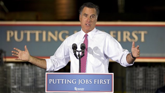 Mitt Romney a fait campagne à Cincinnati. Mitt Romney a fait campagne à Cincinnati.