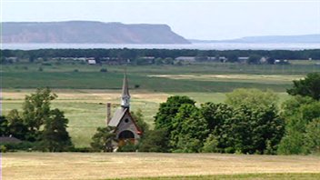 Le paysage de Grand-Pré, en Nouvelle-Écosse Le paysage de Grand-Pré, en Nouvelle-Écosse