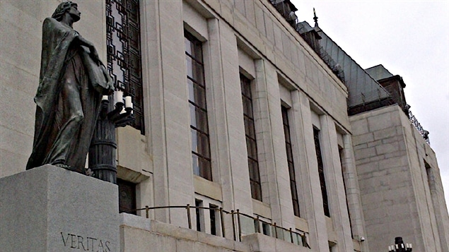 La cour suprême du Canada, à Ottawa. La cour suprême du Canada, à Ottawa.