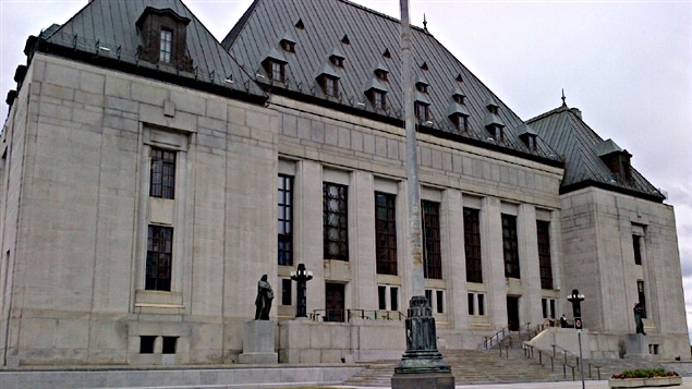 La cour suprême du Canada, à Ottawa. La cour suprême du Canada, à Ottawa.