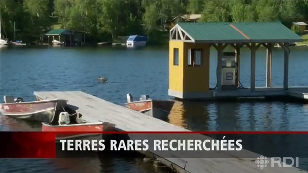 Le site du projet de terres rares de Matamec Le site du projet de terres rares de Matamec
