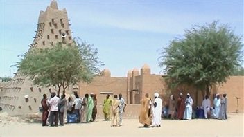 Une mosquée à Tombouctou, au nord du Mali Une mosquée à Tombouctou, au nord du Mali
