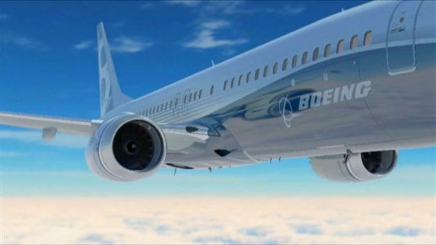 Un Boeing. Un Boeing.