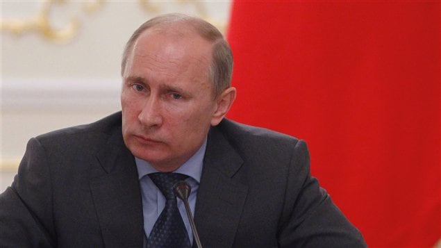 Le président russe Vladimir Poutine lors d'une réunion à Moscou, le 20 juillet Le président russe Vladimir Poutine lors d'une réunion à Moscou, le 20 juillet