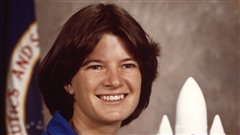 L'astronaute américaine Sally Ride en janvier 1983 L'astronaute américaine Sally Ride en janvier 1983