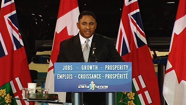 Le président de GM Canada, Kevin Williams, à Oshawa, le 24 juillet. Le président de GM Canada, Kevin Williams, à Oshawa, le 24 juillet.
