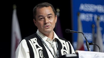 Le représentant national des Premières Nations, Shawn Atleo Le représentant national des Premières Nations, Shawn Atleo