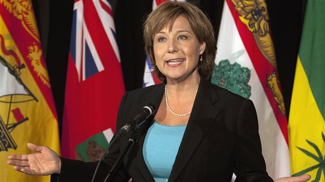Christy Clark, première ministre de la Colombie-Britannique Christy Clark, première ministre de la Colombie-Britannique