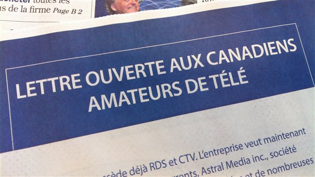 Lettre ouverture dans « Le Devoir » Lettre ouverture dans « Le Devoir »
