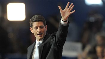 Paul Ryan, le colistier de Mitt Romney, lors de son discours à la convention républicaine à Tampa, en Floride, le 29 août 2012. Paul Ryan, le colistier de Mitt Romney, lors de son discours à la convention républicaine à Tampa, en Floride, le 29 août 2012.